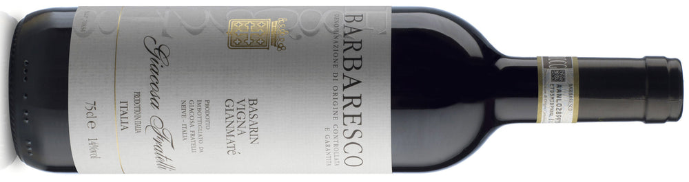 Giacosa Fratelli Barbaresco Basarin Vigna Gianmate 2019, but it at Killer Vino Brix and Mortar Houston, Texas