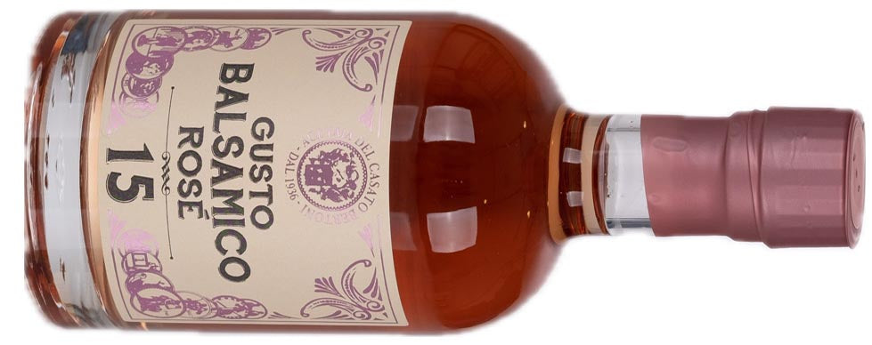 Gusto Rosé Balsamico. Only available in the US at Killer Vino Brix and Mortar (killervino.com)  local boutique wine shop located in Houston, Texas.  Find an amazing curated selection of wines, Balsamic Vinegars, Olive Oils,  unique wine gifts, Professional Corkscrews, The Durand,  italesse stemware wine glasses, and is also an authorized dealer and installer for vintage view wine racks.