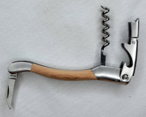 
            
                Load image into Gallery viewer, Luxury Wine Corkscrew small Juniper Handle - Awesome Wine Gift!
            
        