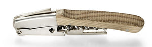 Luxury Corkscrew with Textured Handle in Oak "Pinot"